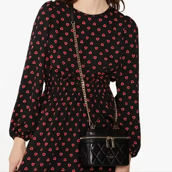 Kate Spade Carey Trunk Crossbody, Black